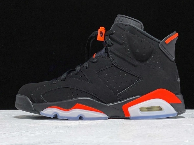 Bmlin Jordan OG Black Infrared 6 Retro Air 384664-060 0723